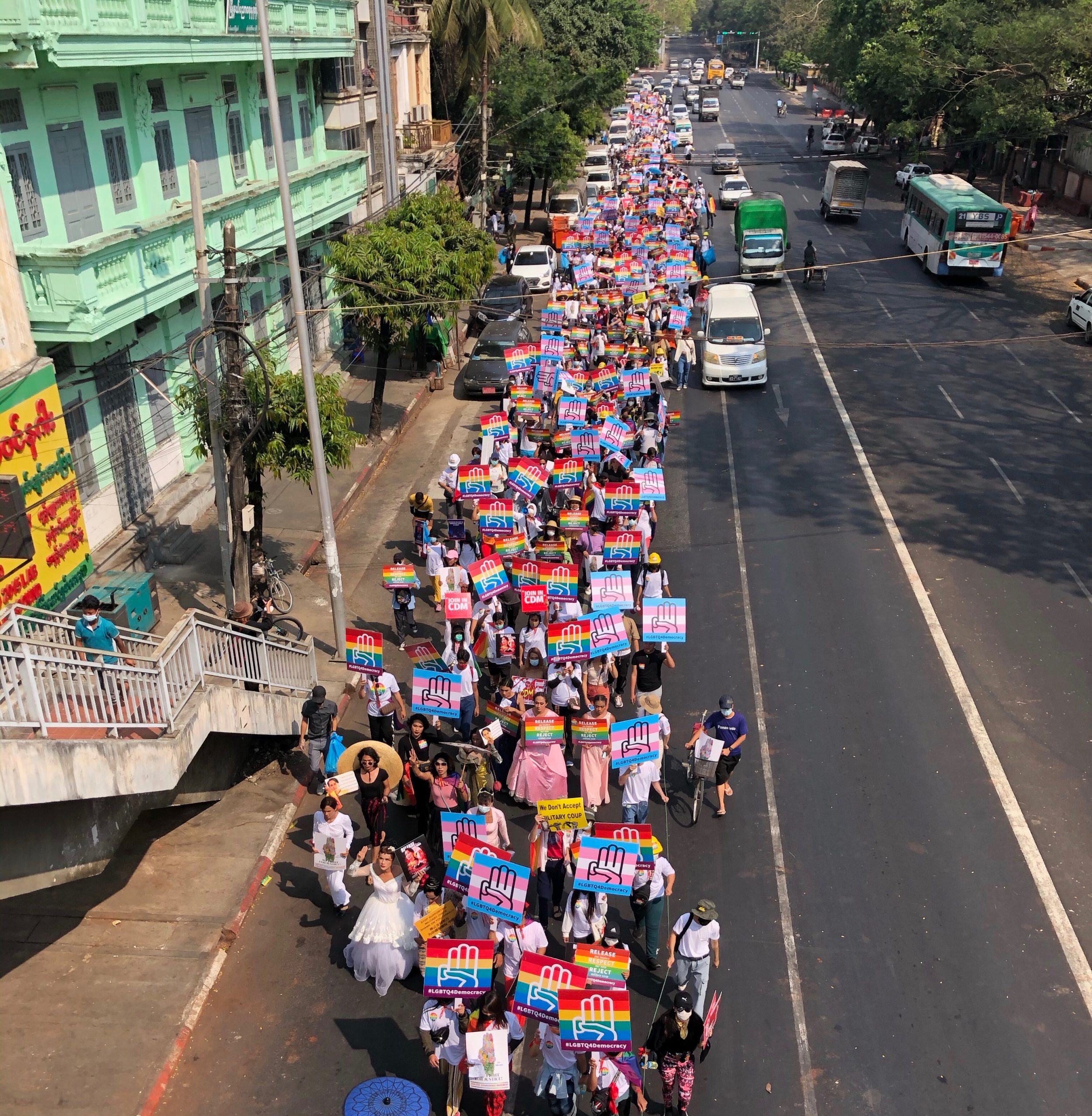 An update from Myanmar LGBTQ community since the military take over